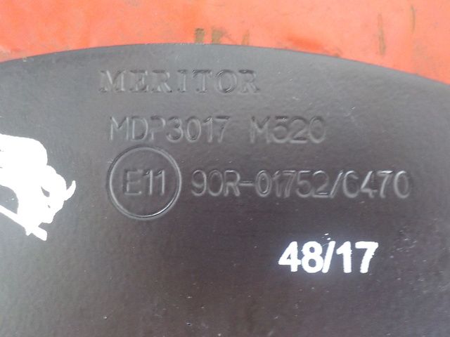 MDP3017 MERITOR Колодки тормозные, фото 2