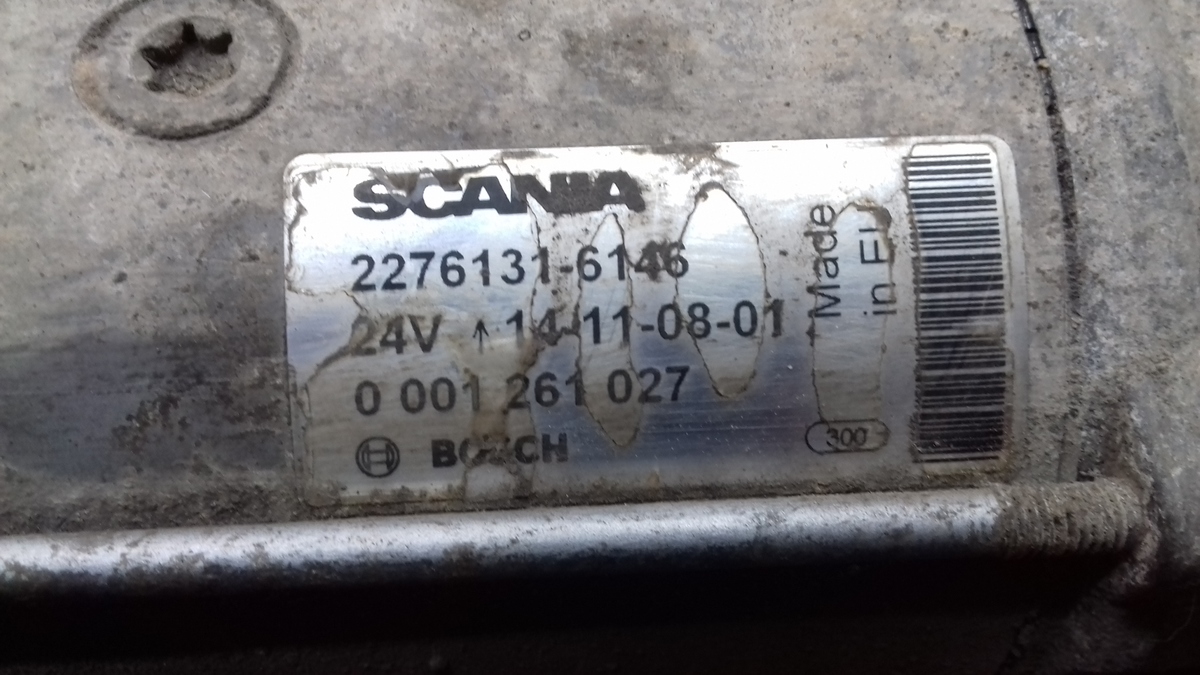 1447911 SCANIA Стартер, № XF345320, фото 6