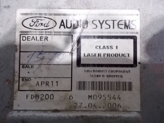 1716705 FORD Магнитола, № XF92793, фото 6
