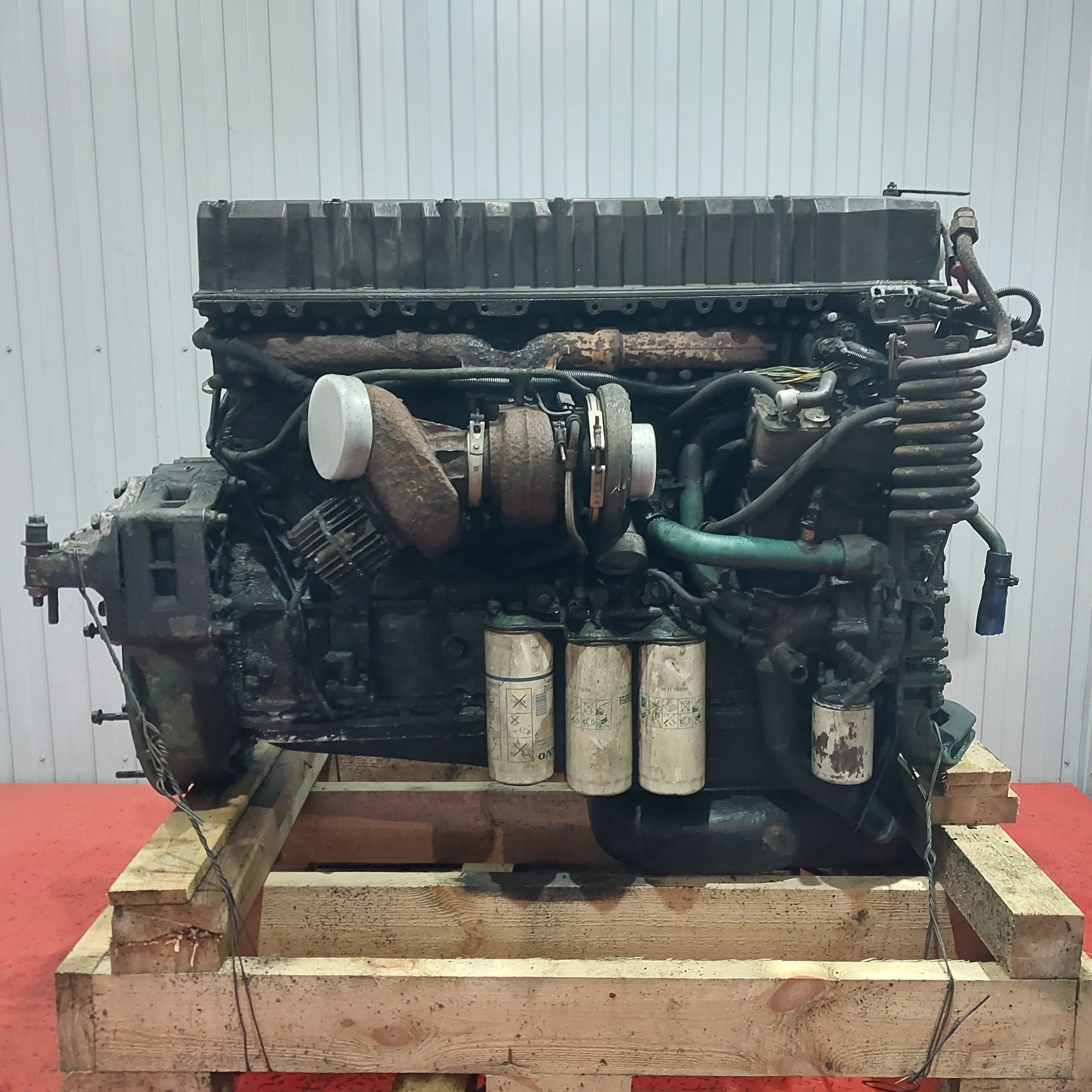 1637740 VOLVO Двигатель, D12А, № XF433420, фото 2