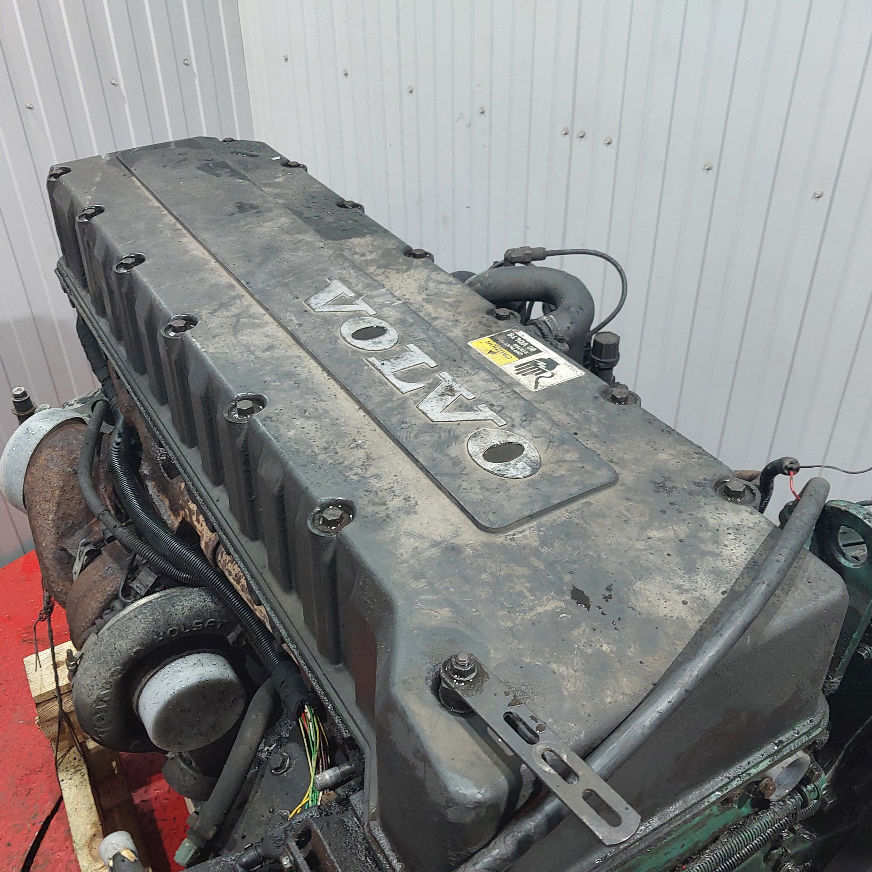 1637740 VOLVO Двигатель, D12А, № XF433420, фото 9