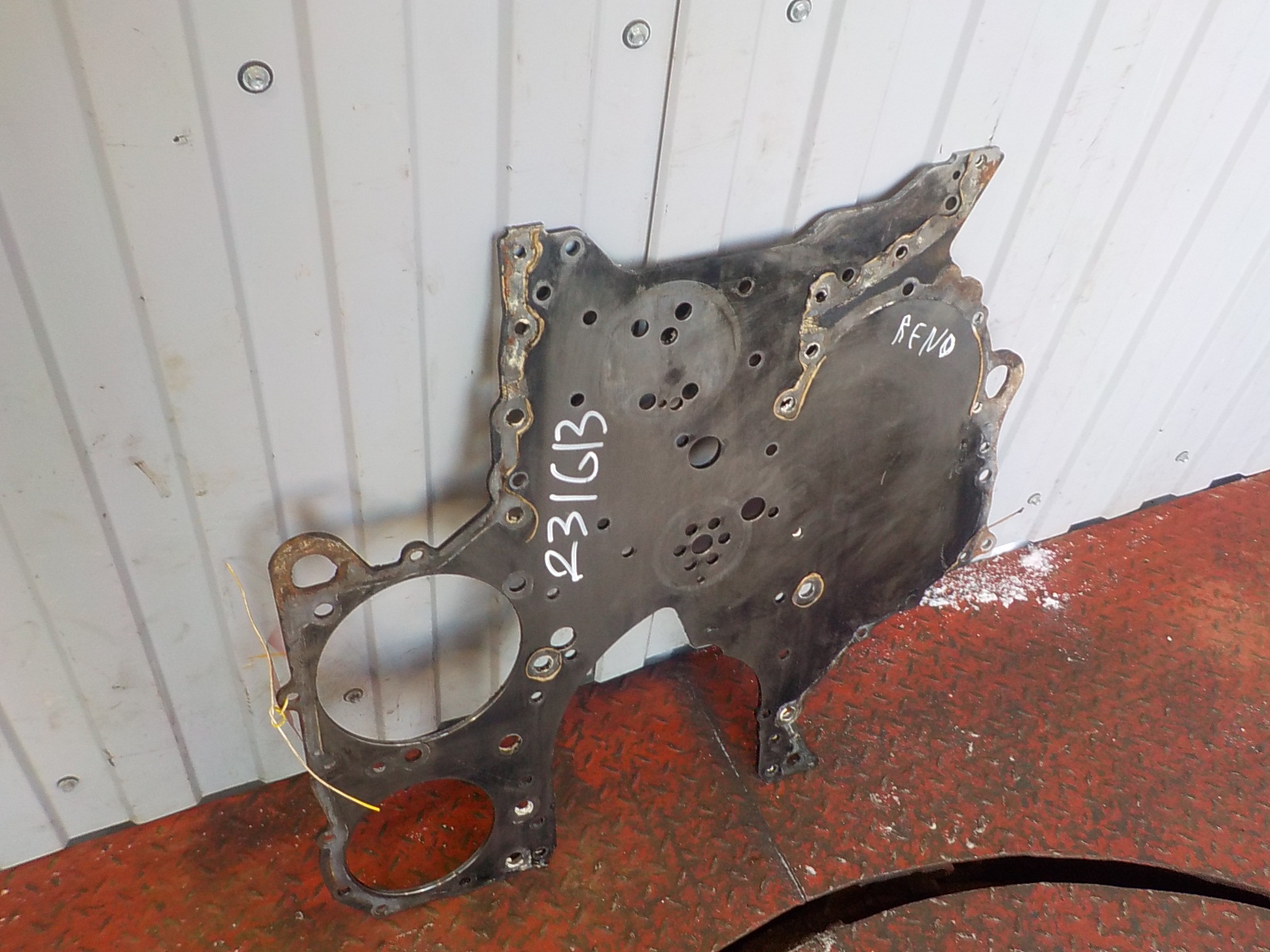 7421890385 RENAULT Плита двигателя, № XF231613, фото 1