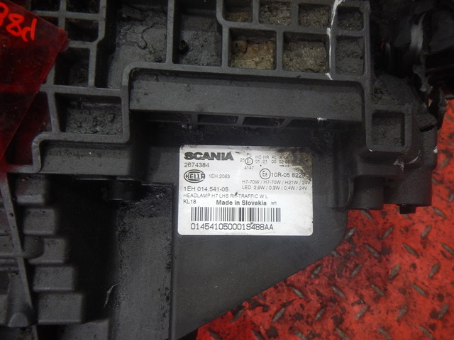 2674384 SCANIA Фара левая, № XF394711, фото 7