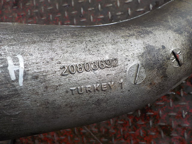 20803692 VOLVO Патрубок интеркулера, № XF281328, фото 4