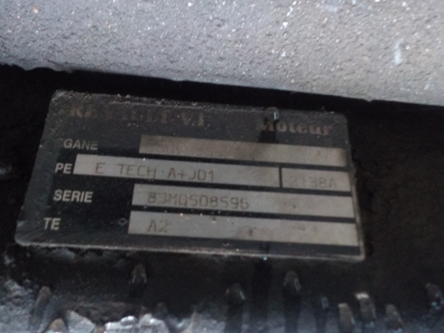 5200562846 RENAULT Блок двигателя, № XF122666, фото 8