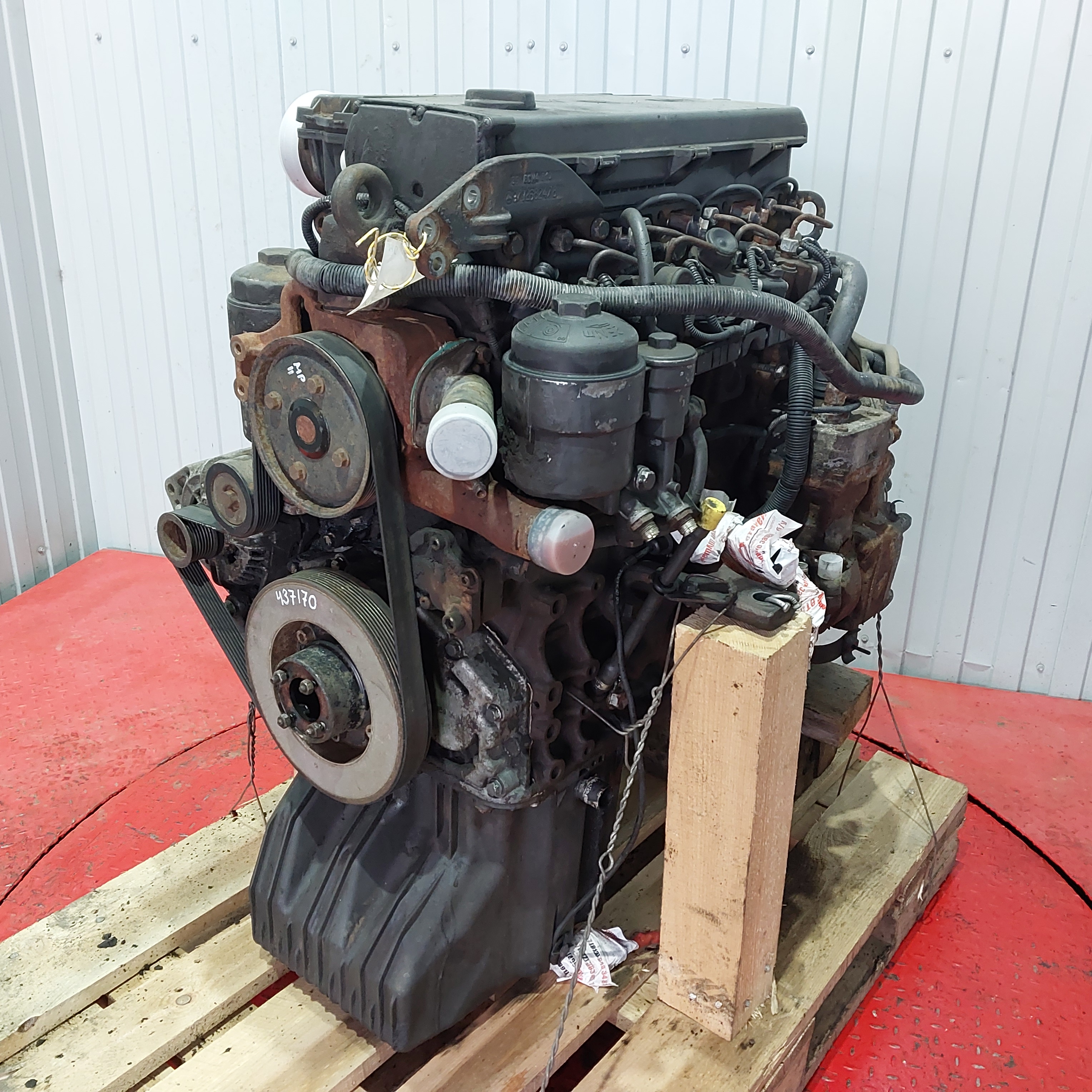MERCEDES Двигатель, OM904, LA904.917, № XF437170, фото 1