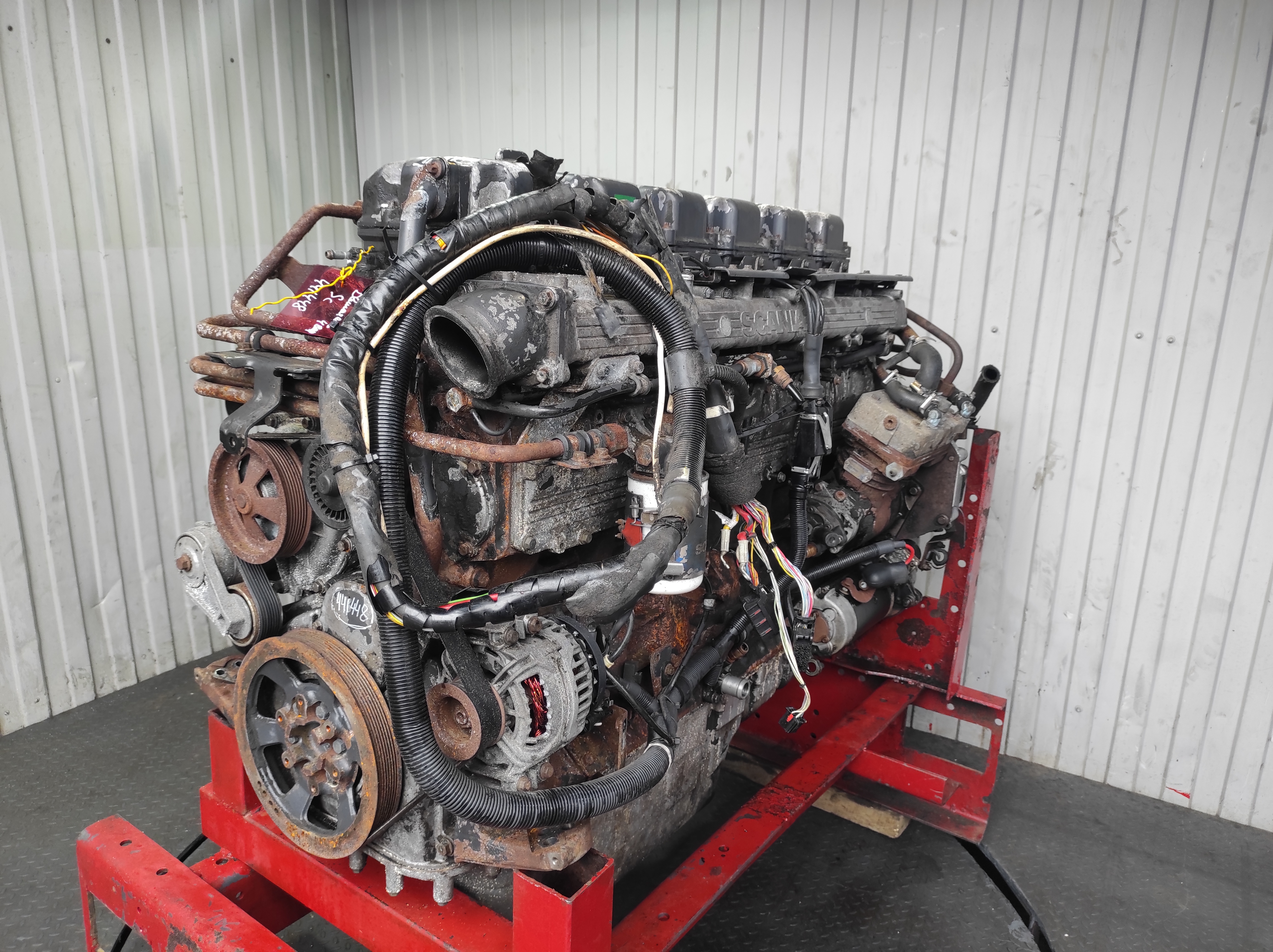 572577 SCANIA Двигатель, PDE DC11, 03L01, № XF441448, фото 1