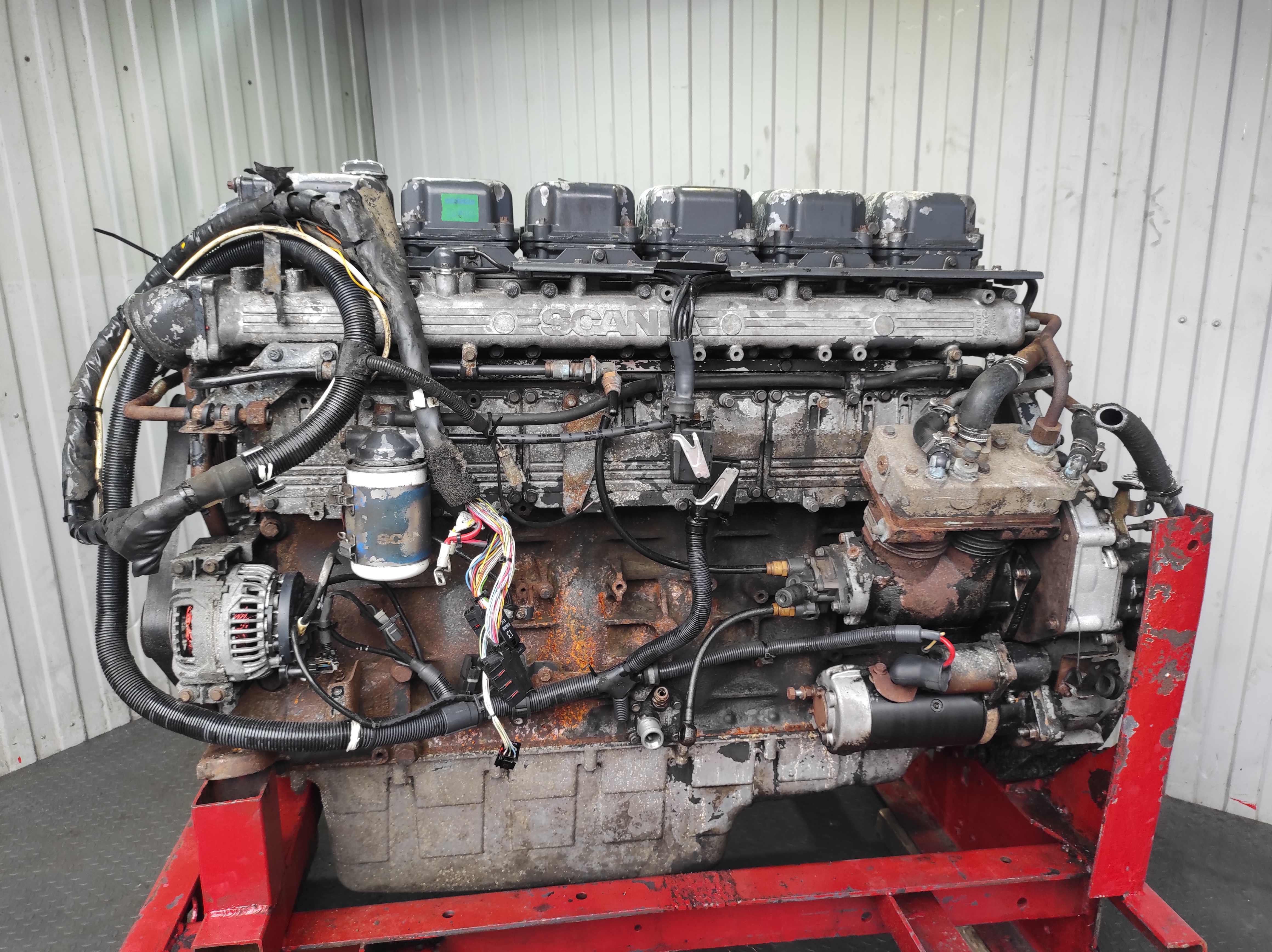 572577 SCANIA Двигатель, PDE DC11, 03L01, № XF441448, фото 2