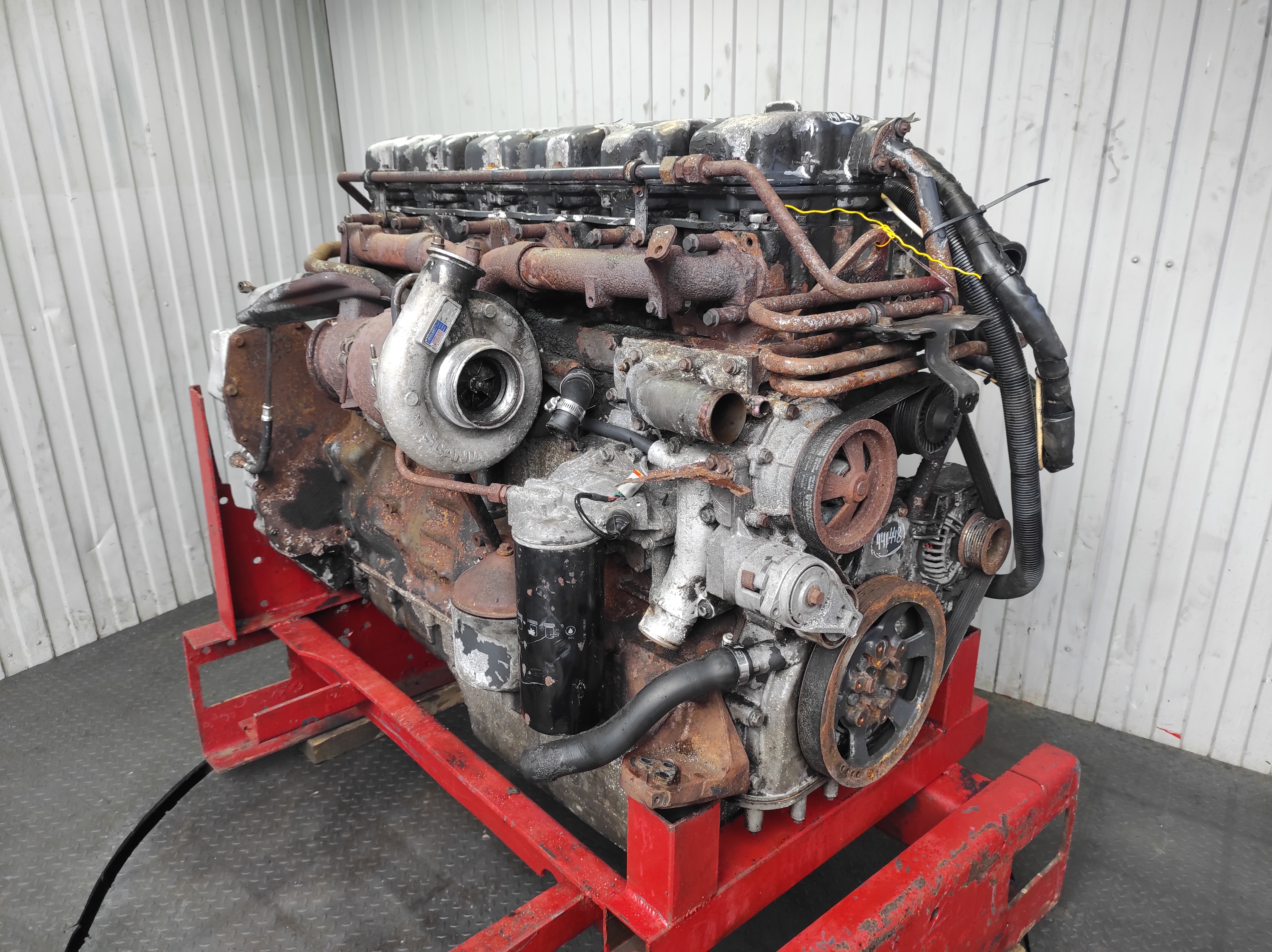 572577 SCANIA Двигатель, PDE DC11, 03L01, № XF441448, фото 7