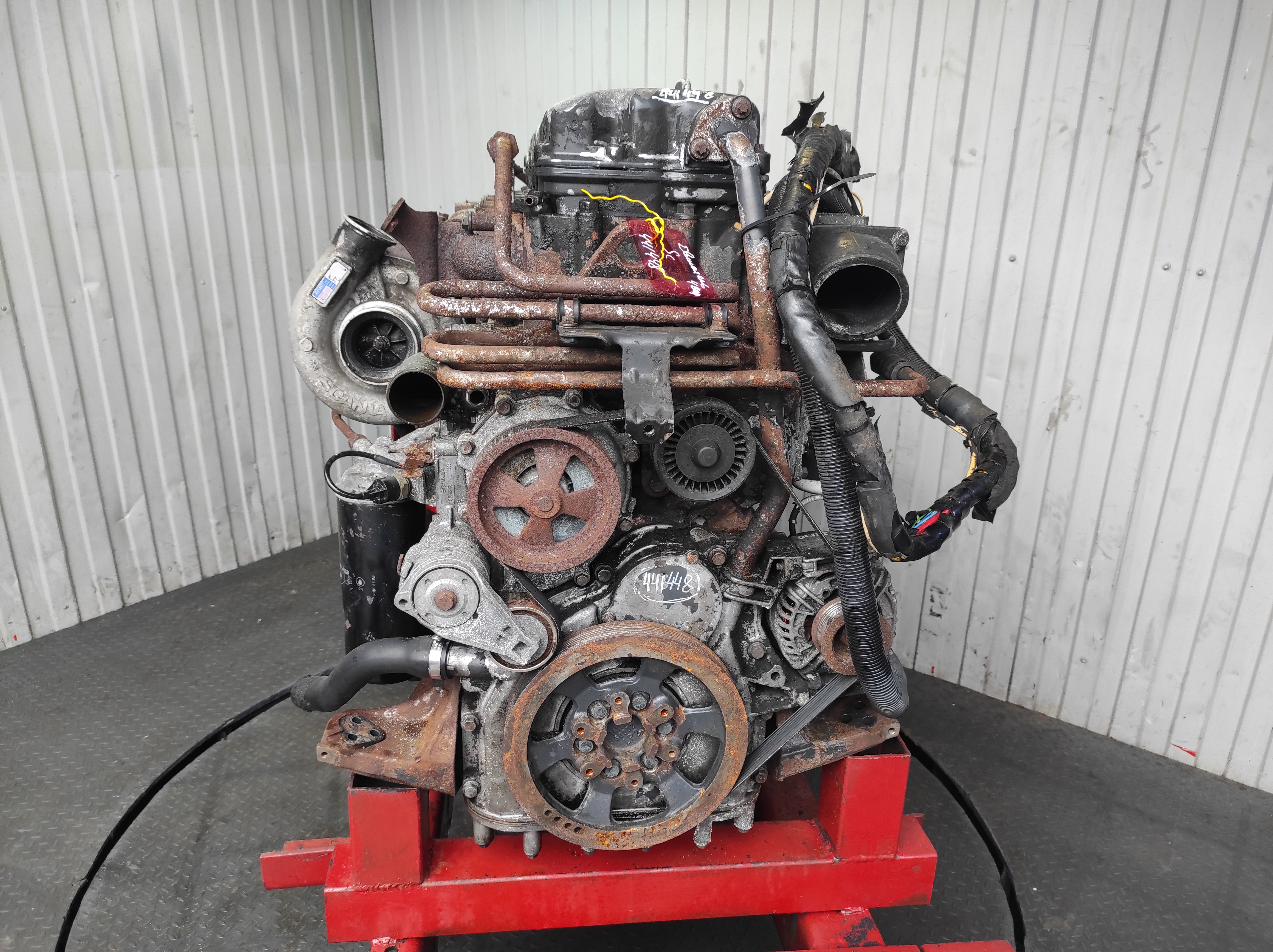 572577 SCANIA Двигатель, PDE DC11, 03L01, № XF441448, фото 8