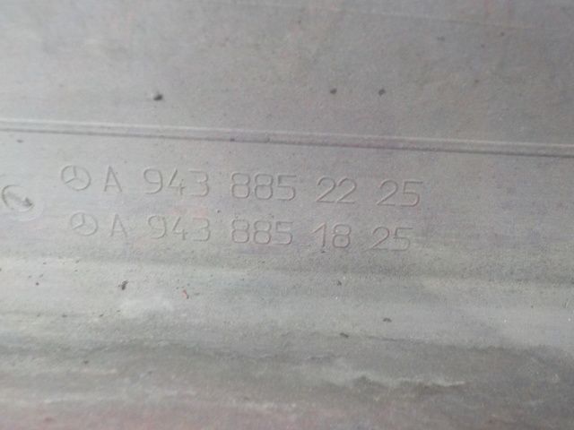 9438851825 MERCEDES Юбка бампера, № XF197917, фото 4