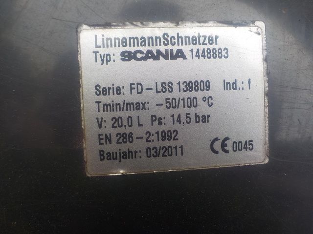 1448883 SCANIA Ресивер воздушный, № XF248052, фото 4
