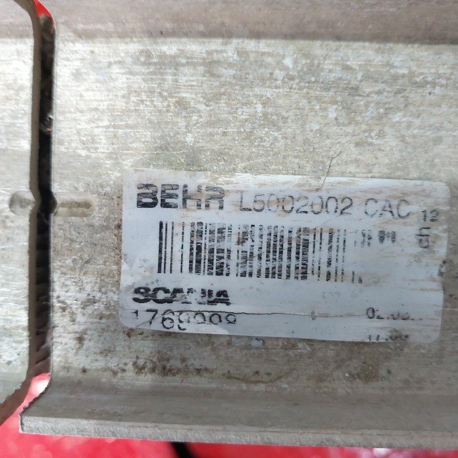 1769998 SCANIA Интеркулер, № XF410606, фото 7
