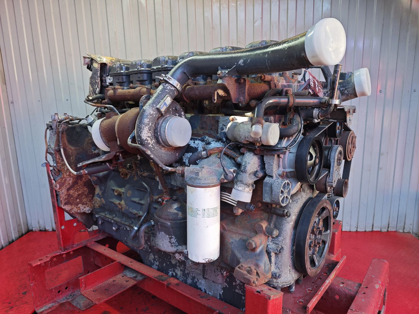 SCANIA Двигатель, HPI DC12, 23L01, № XF468283, фото 7