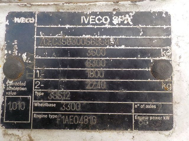 IVECO Панель передняя, № XF61108, фото 4