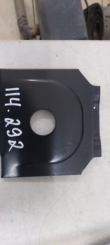114292 SAMPA Пластина изнашиваемая BPW, 30.2/121x125x5, вогнутая, фото 1