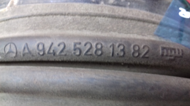9425281382 MERCEDES Гофра воздуховода, № XF385822, фото 4
