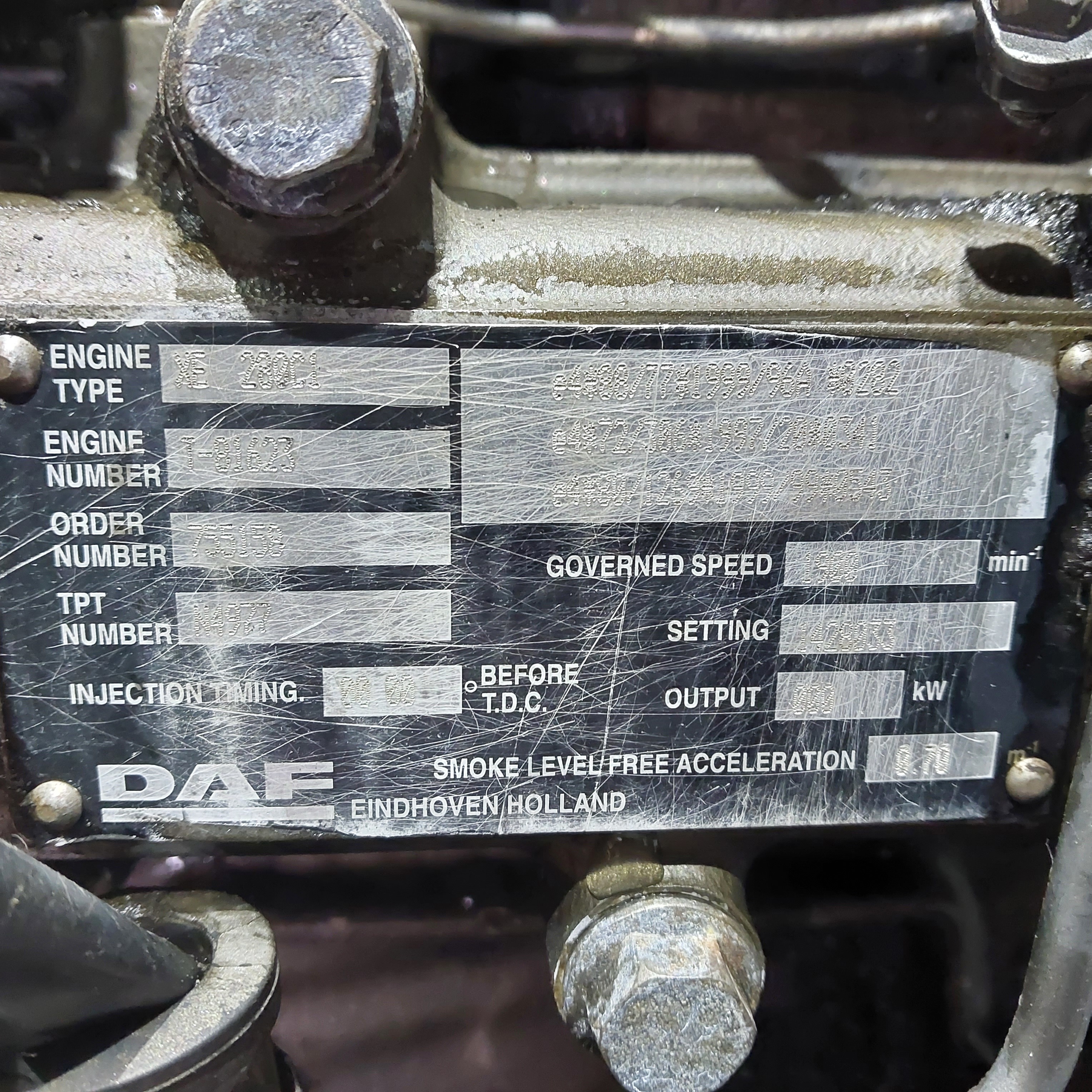 DAF Двигатель, XE, № XF437746, фото 10