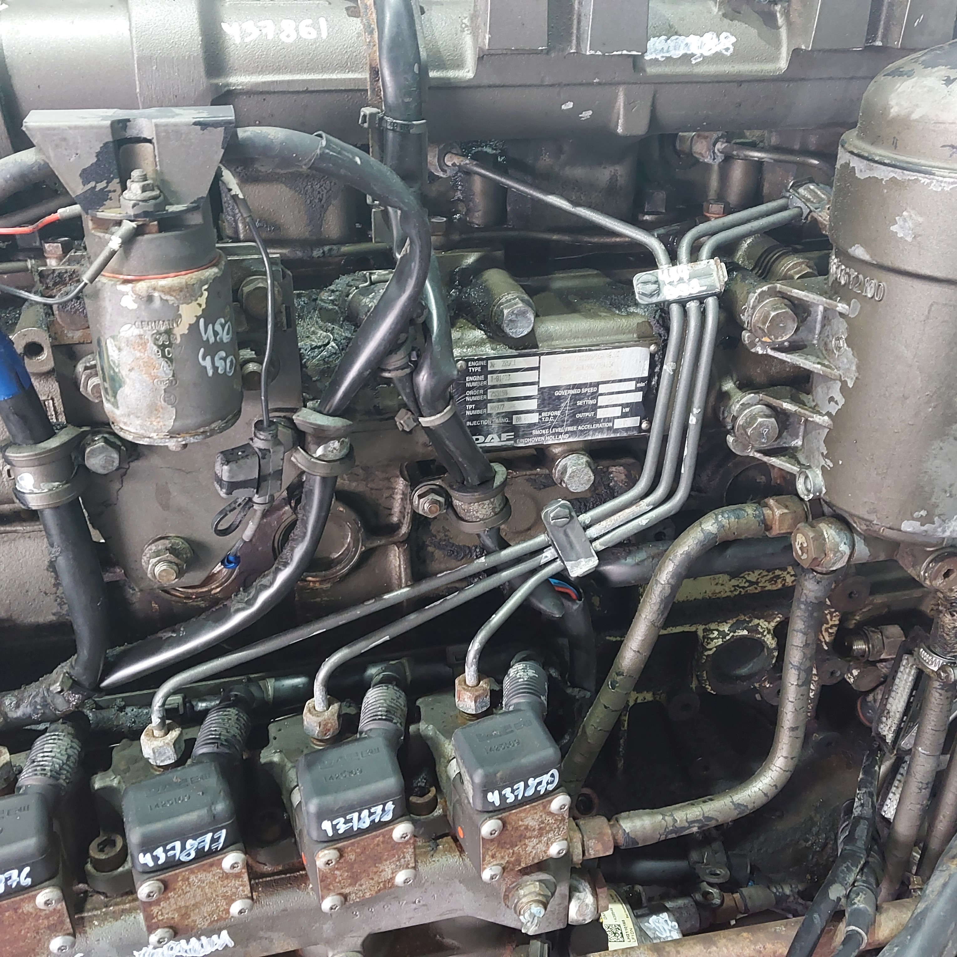 1394858 DAF Трубка топливная, № XF437902, фото 1