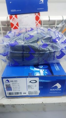 096393 SAMPA Датчик ABS MAN, 3000 мм, прямой, левый, фото 1