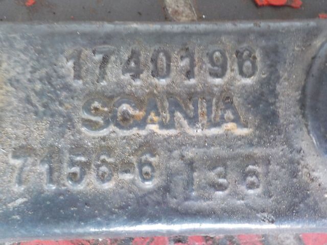 1740196 SCANIA Кронштейн глушителя, № XF198181, фото 3