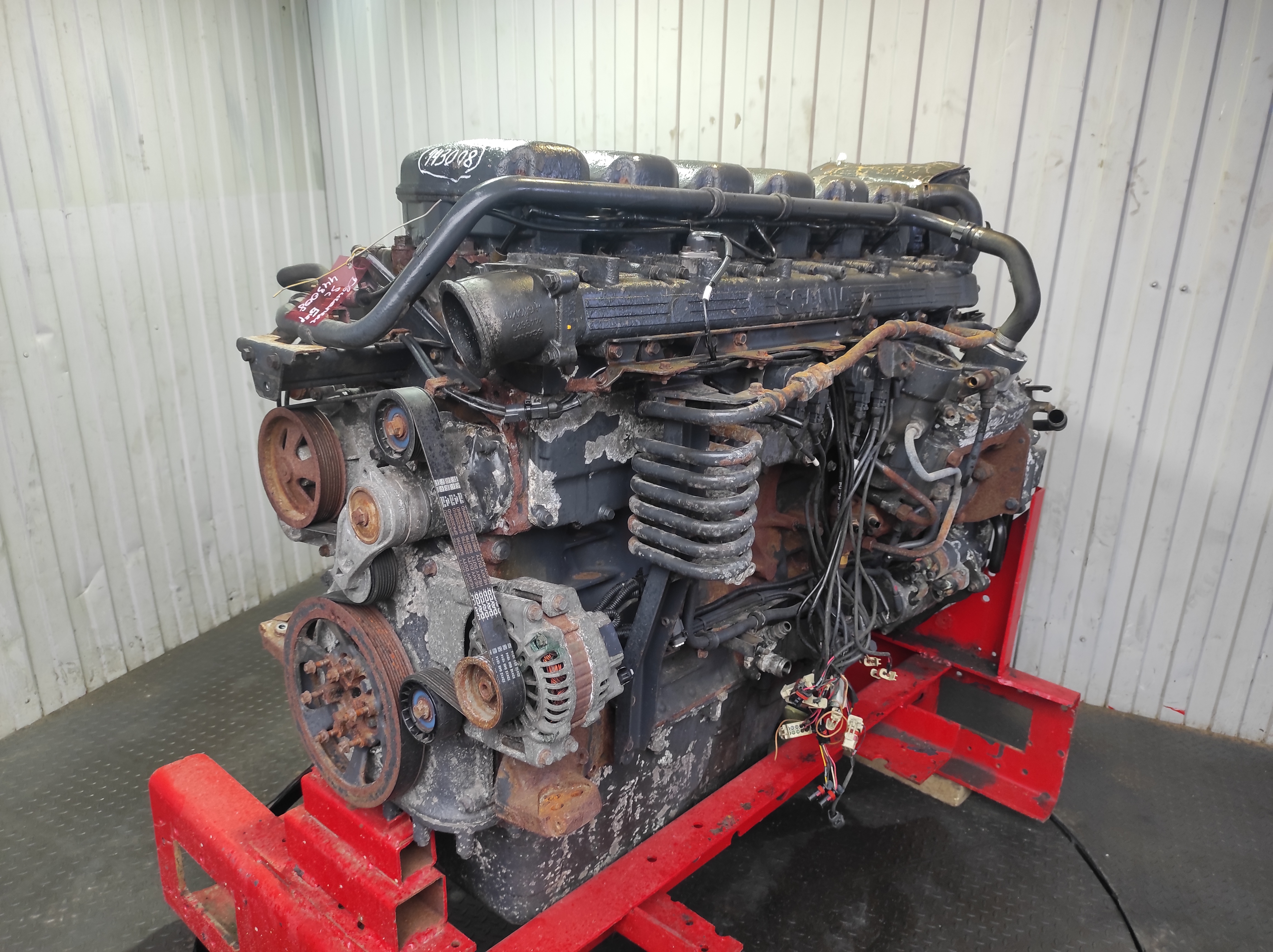 1782417 SCANIA Двигатель, HPI DC12, 15L01, № XF443008, фото 1