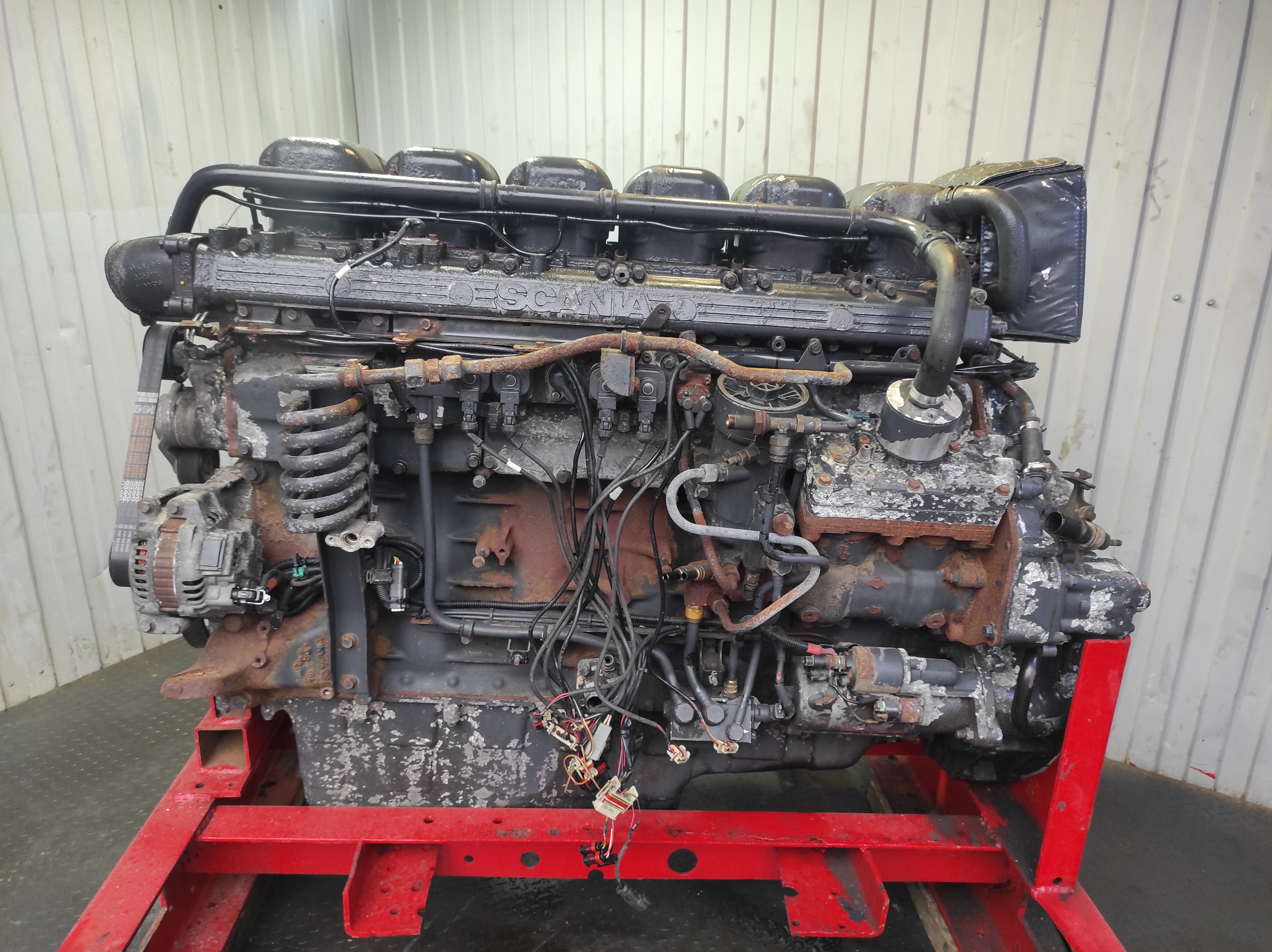 1782417 SCANIA Двигатель, HPI DC12, 15L01, № XF443008, фото 2