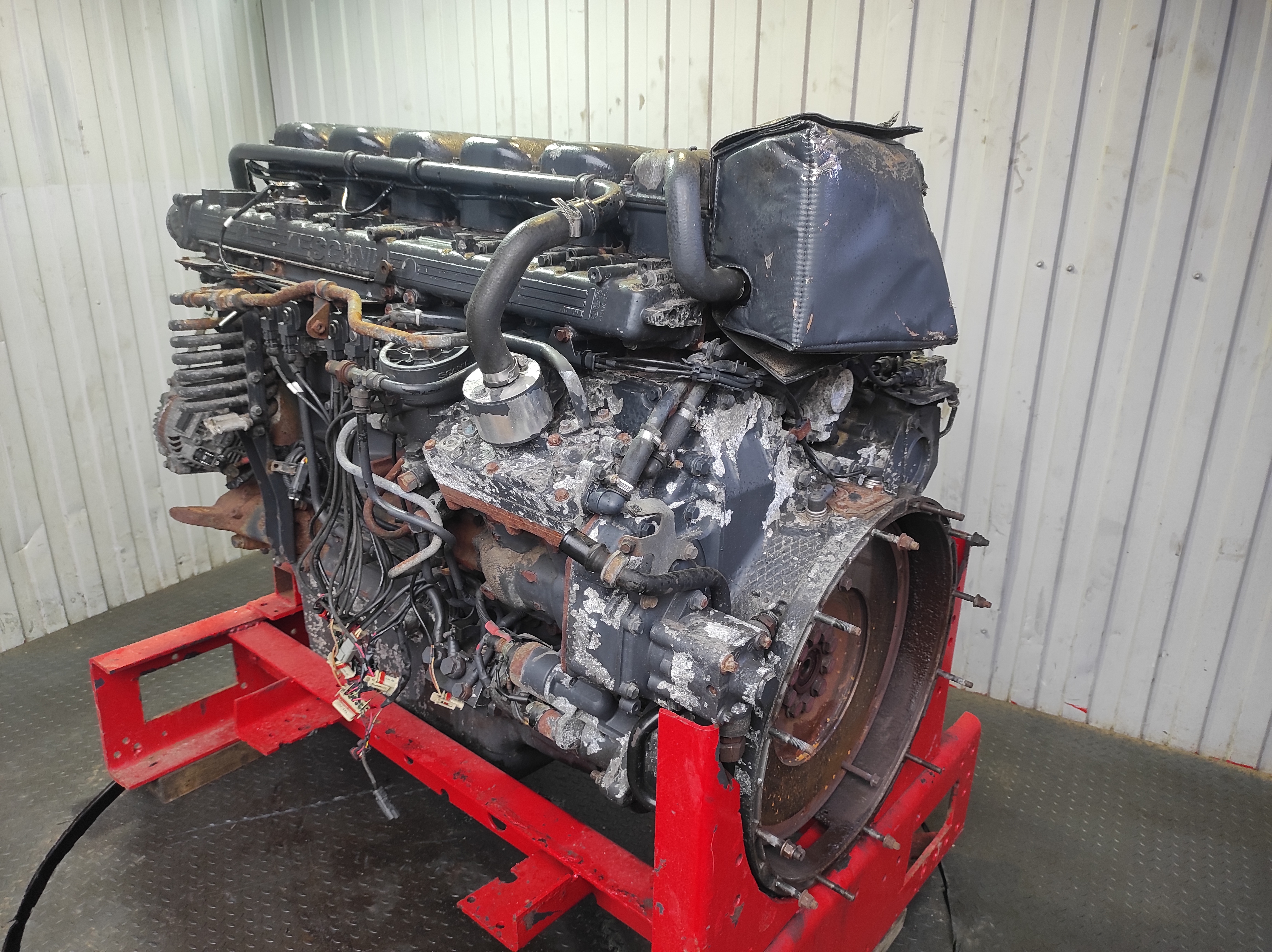 1782417 SCANIA Двигатель, HPI DC12, 15L01, № XF443008, фото 3
