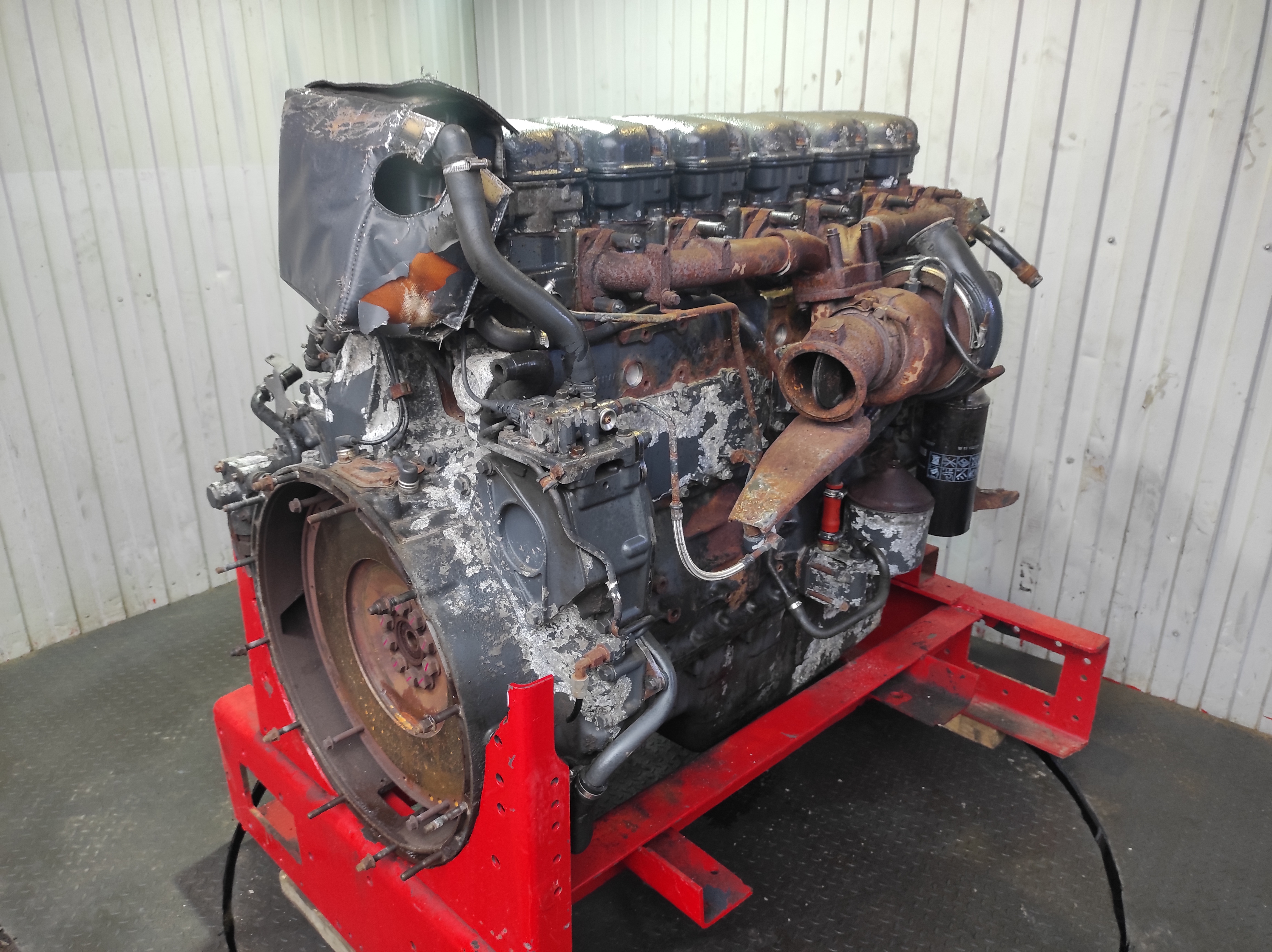 1782417 SCANIA Двигатель, HPI DC12, 15L01, № XF443008, фото 5