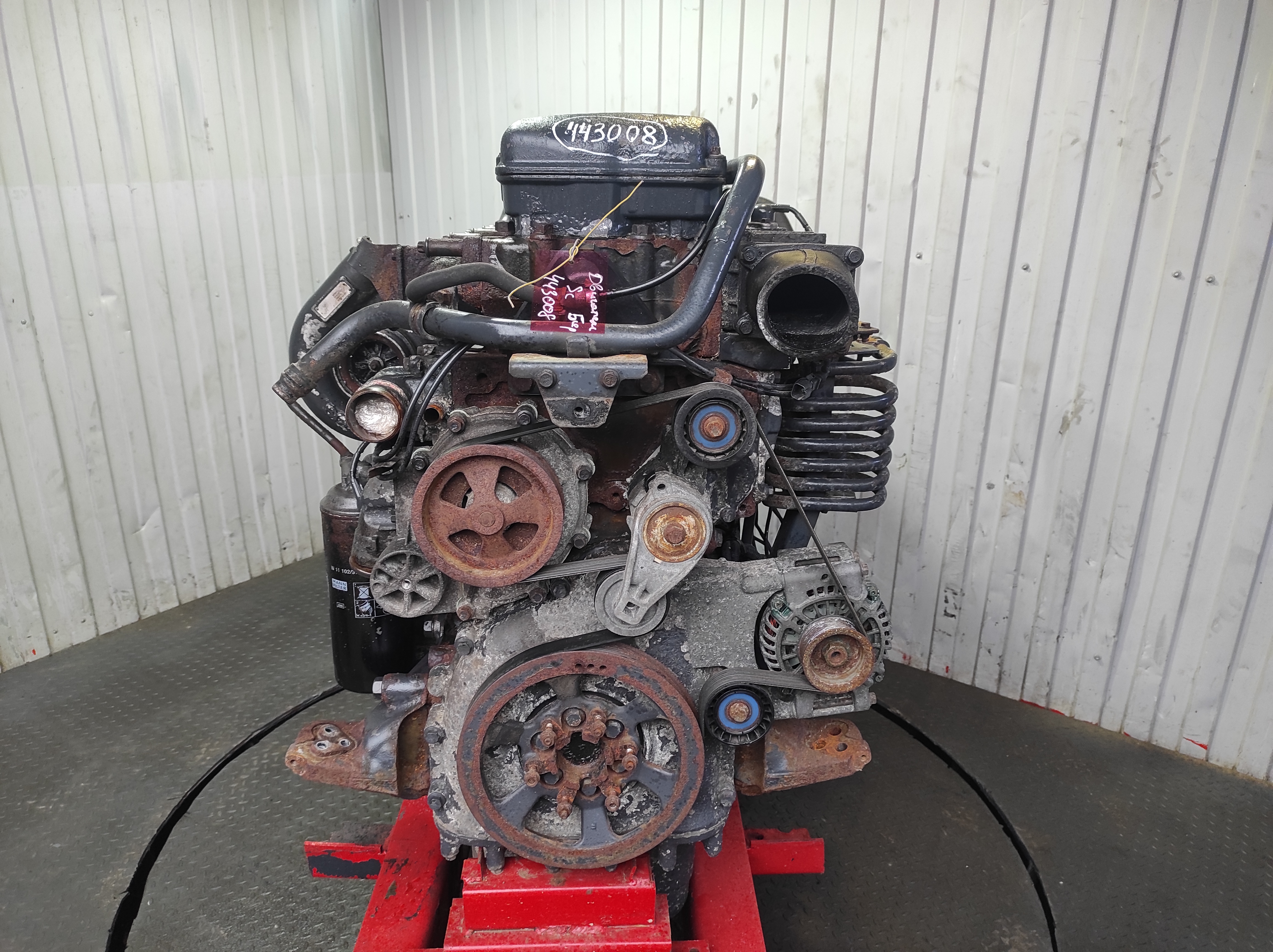 1782417 SCANIA Двигатель, HPI DC12, 15L01, № XF443008, фото 8