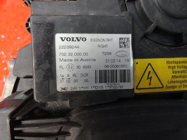 22239244 VOLVO Фара правая, № XF268511, фото 6