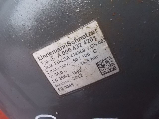 0034321401 MERCEDES Ресивер воздушный, № XF90700, фото 3