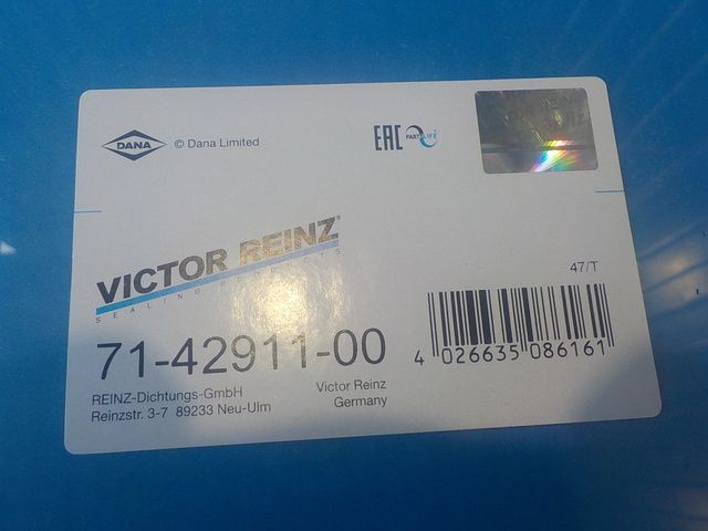 714291100 VICTOR REINZ Прокладка поддона, фото 3