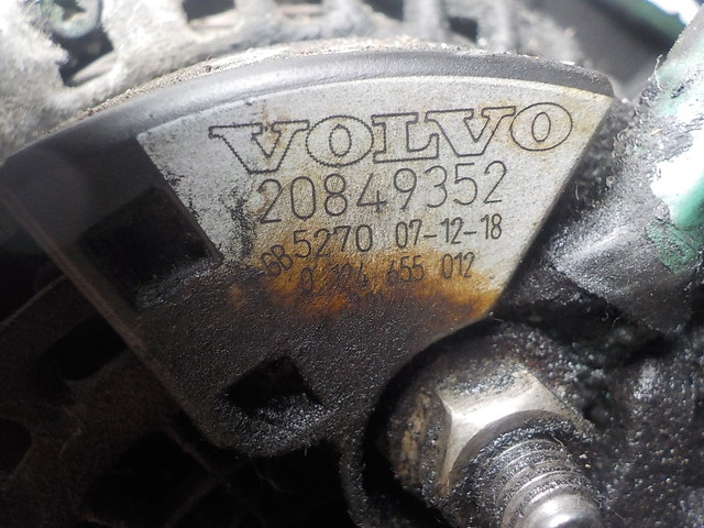 20741686 VOLVO Генератор, № XF140951, фото 2