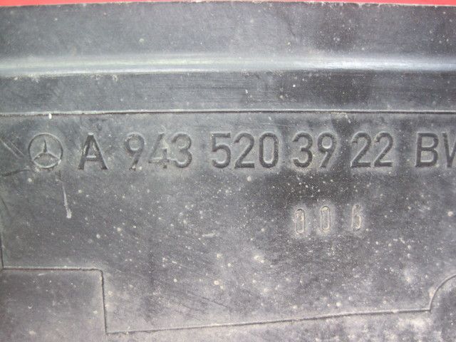 9435203922 MERCEDES Шумоизоляция двигателя, № XF245282, фото 4