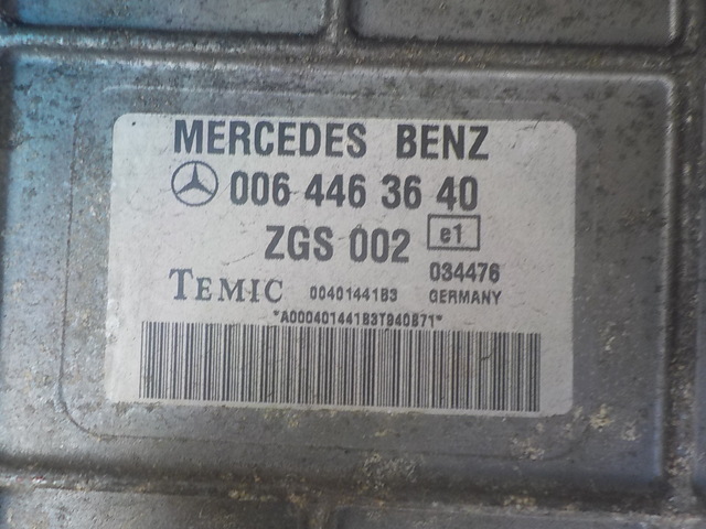 0014463340 MERCEDES Блок управления двигателем, № XF108819, фото 5