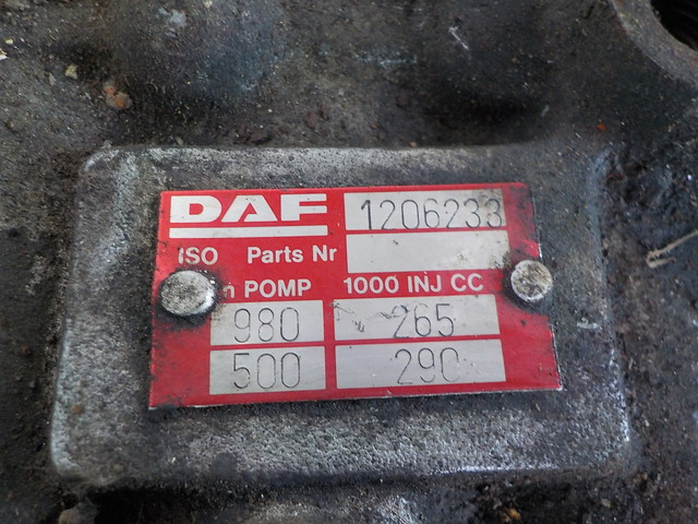 1206233 DAF ТНВД, № XF183993, фото 3
