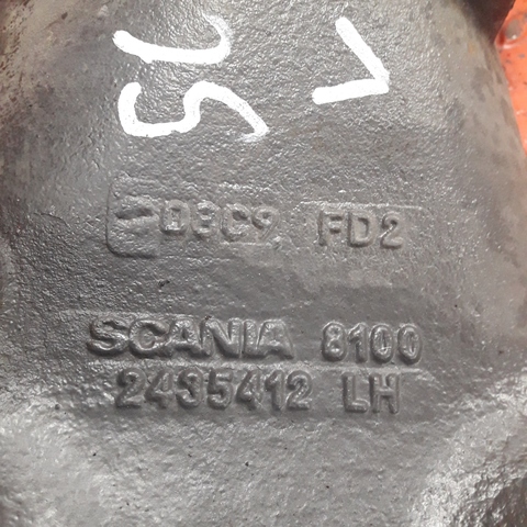 2435412 SCANIA Кронштейн двигателя, № XF358937, фото 4