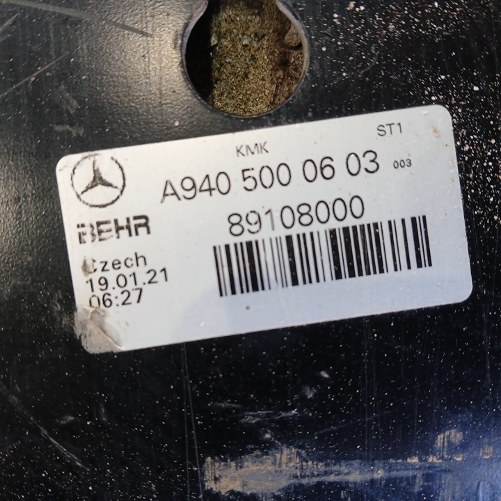 9405000603 MERCEDES Радиатор основной, № XF454600, фото 6