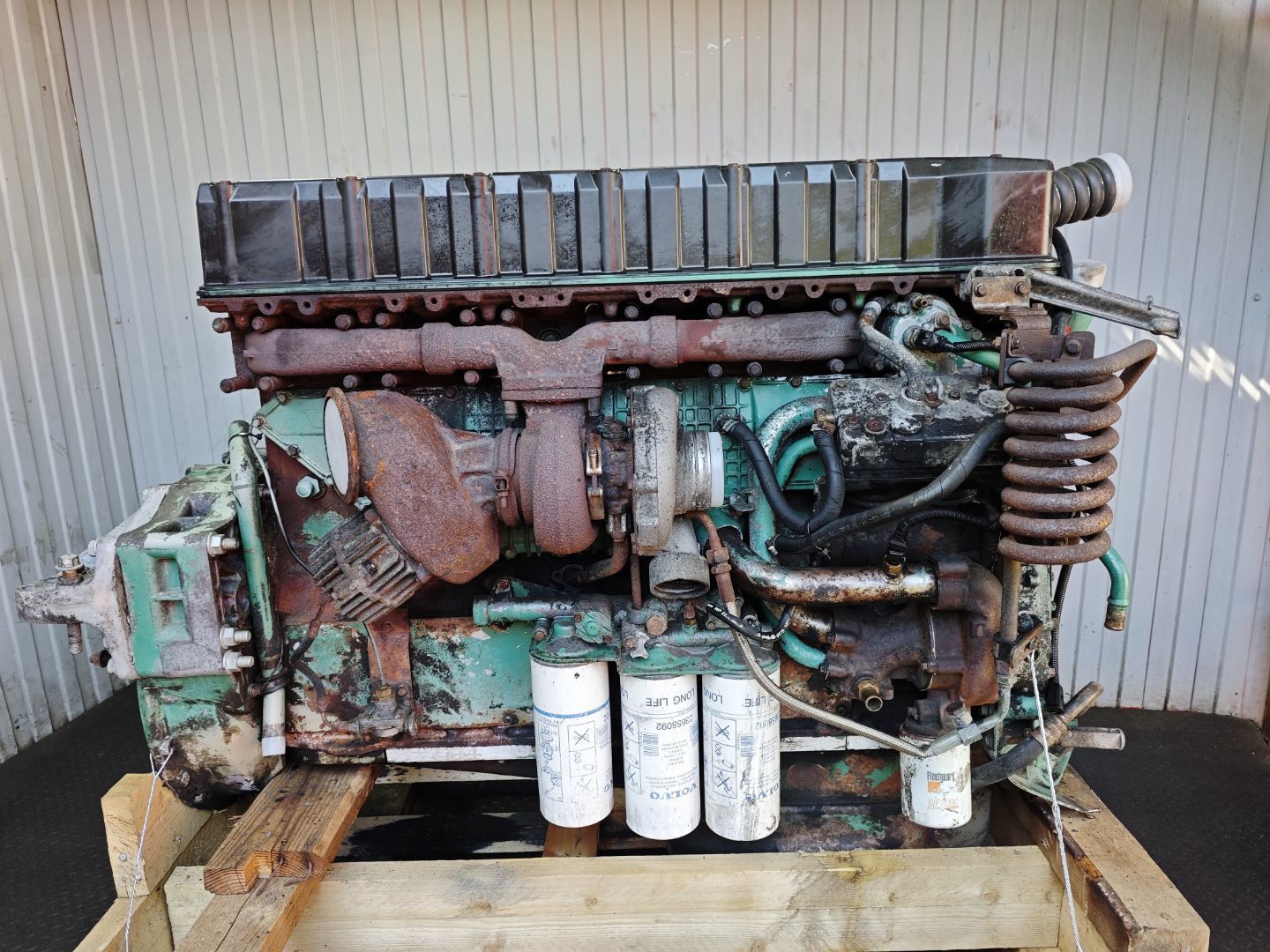 1637740 VOLVO Двигатель, D12А, № XF453401, фото 6