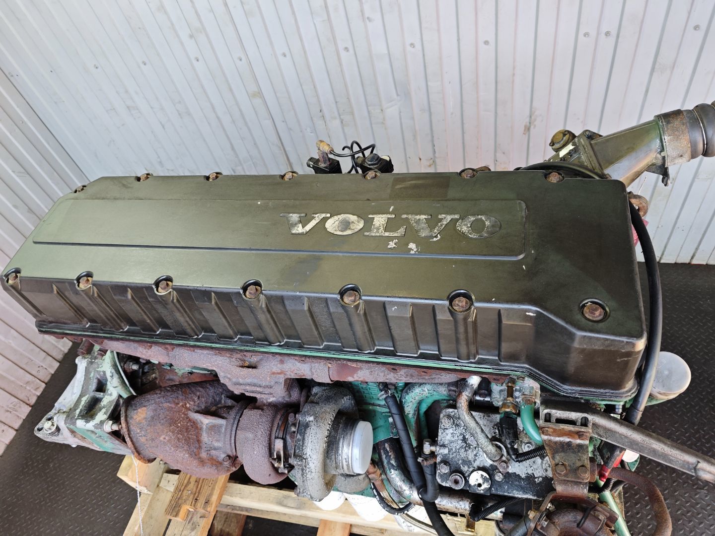 1637740 VOLVO Двигатель, D12А, № XF453401, фото 9