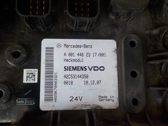 0014462317 MERCEDES Блок электронный, № XF203135, фото 6