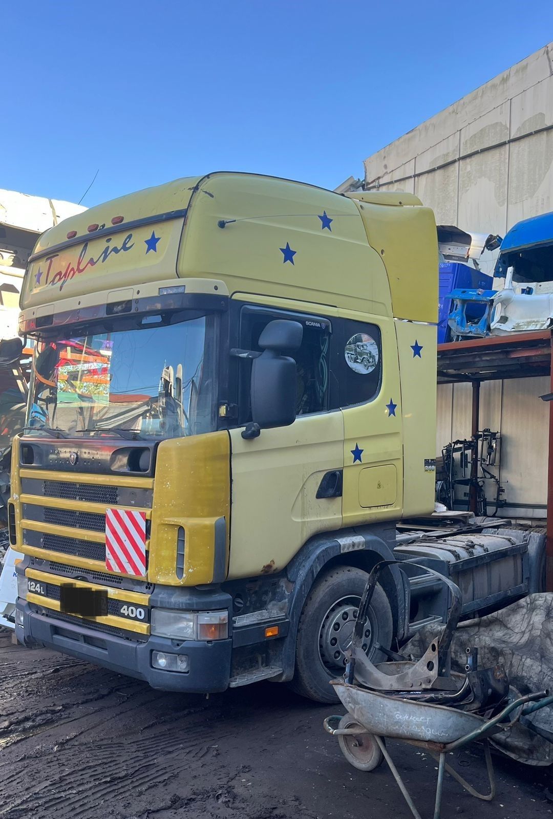 Scania 4 series 1996-2005, 1997 года, автомобиль в разборе