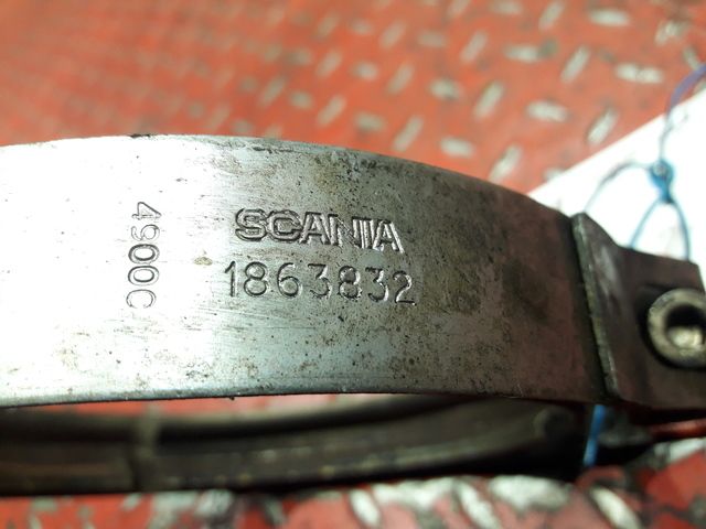 1863832 SCANIA Хомут глушителя, № XF308719, фото 3
