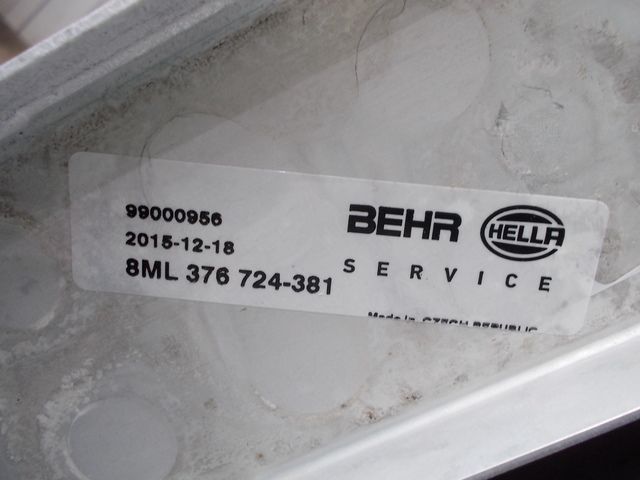 8ML376724381 BEHR Интеркулер, фото 3