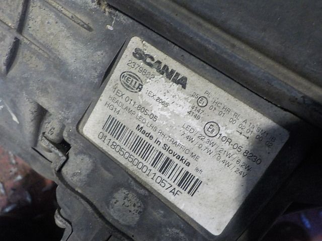 2379882 SCANIA Фара левая, № XF216957, фото 6