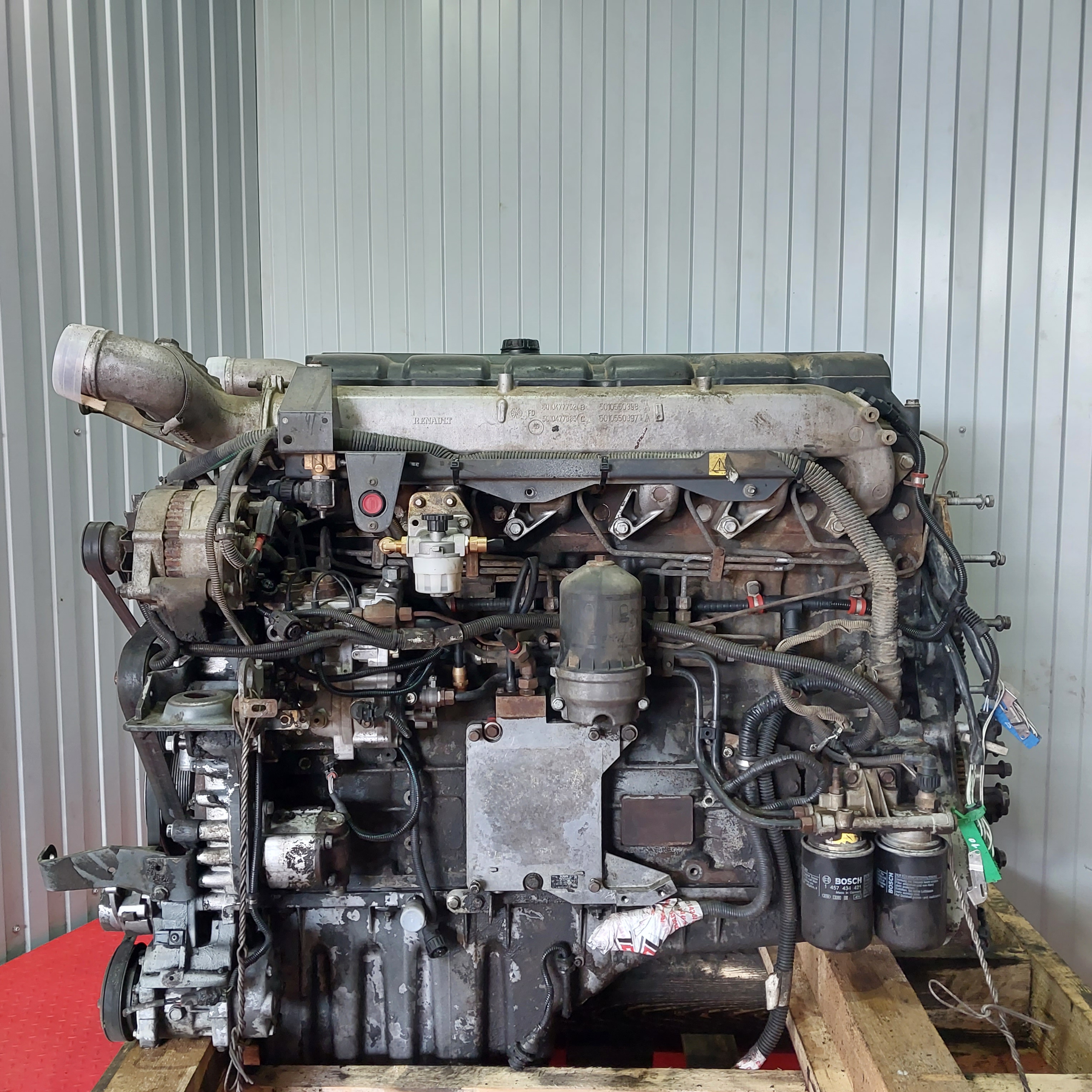 5001863227 RENAULT Двигатель, DCi11, № XF431107, фото 2