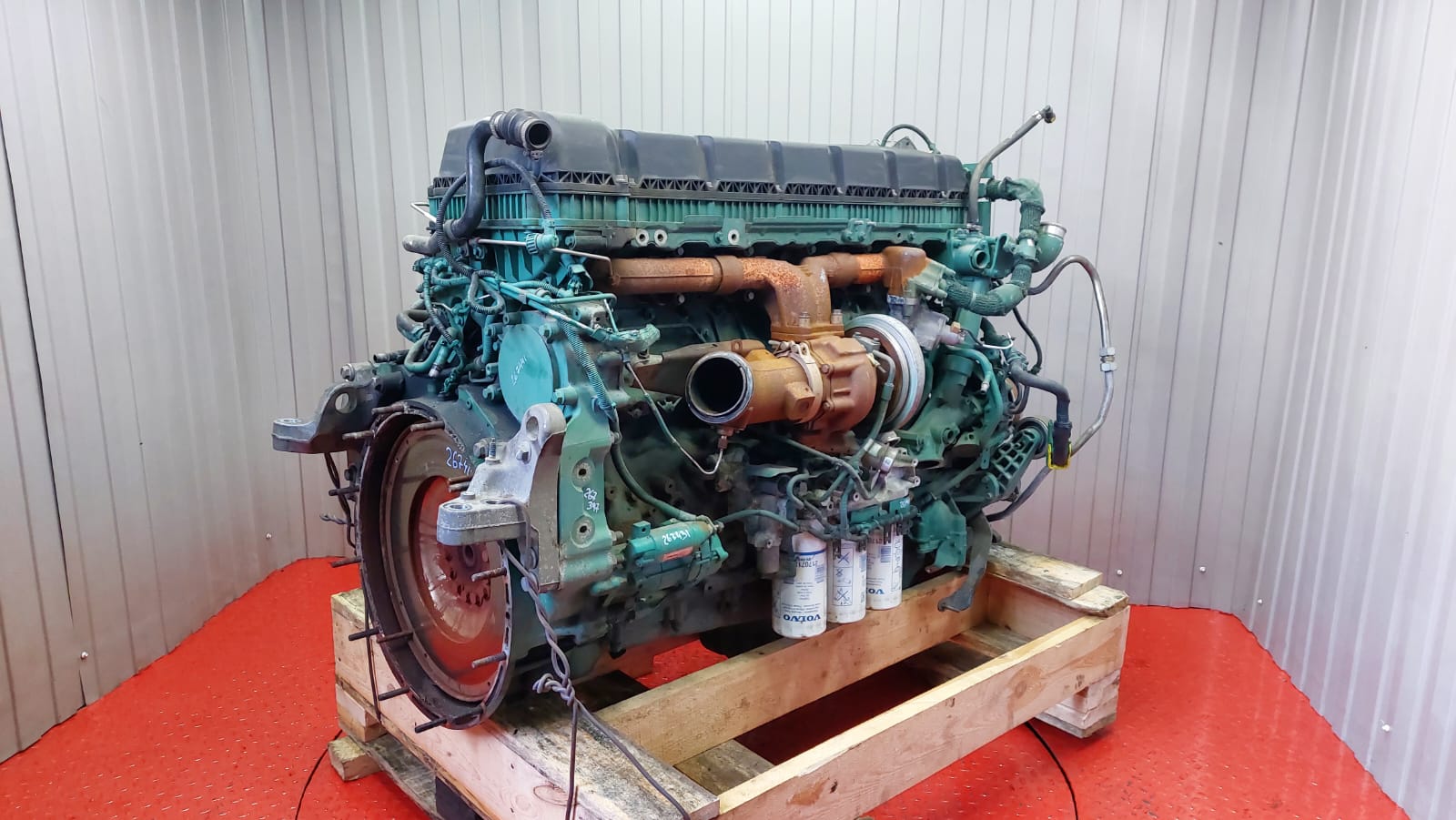 22070191 VOLVO Двигатель, D13K, 460 hp, Euro6, № XF267386, фото 1