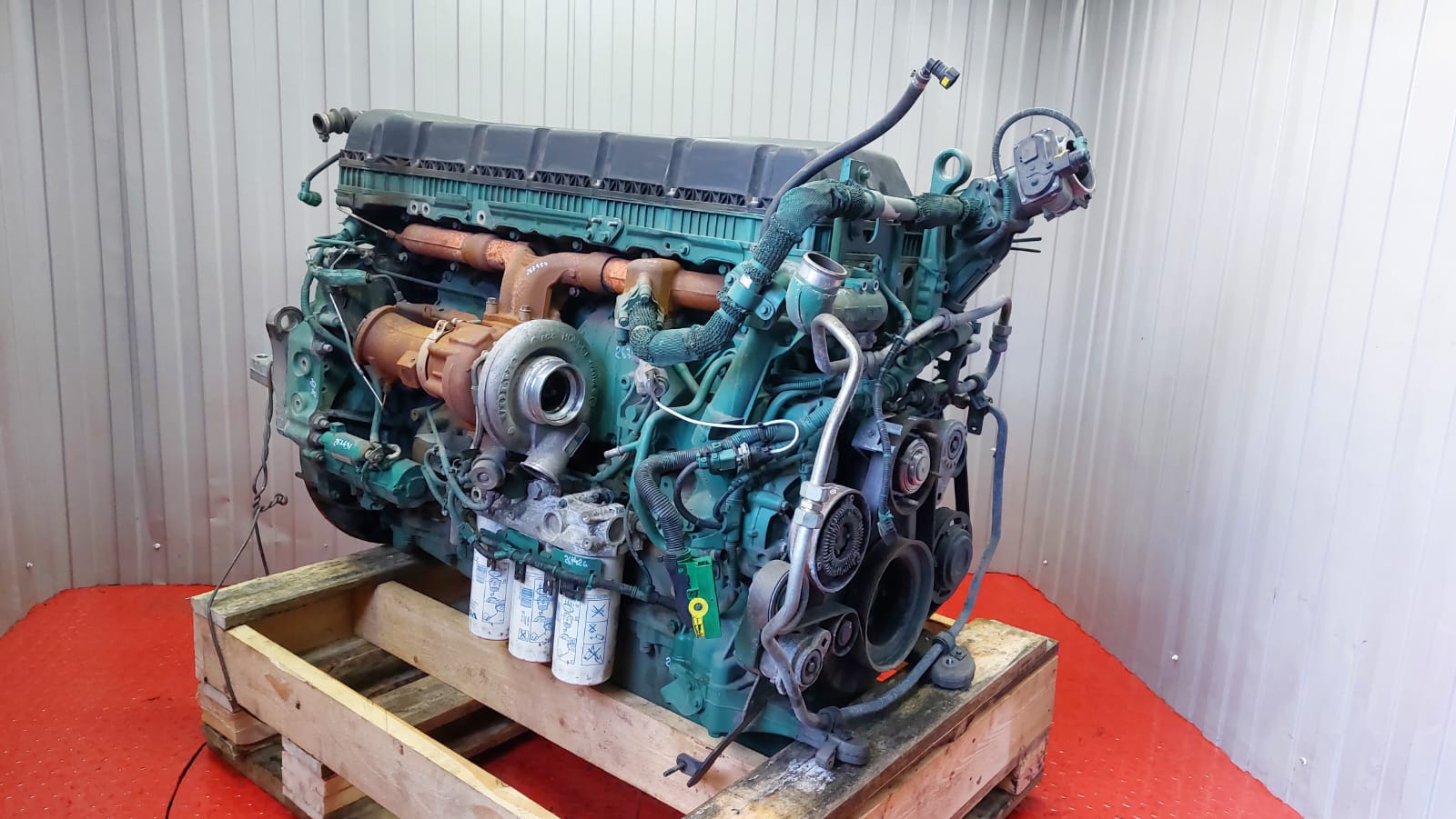 22070191 VOLVO Двигатель, D13K, 460 hp, Euro6, № XF267386, фото 3
