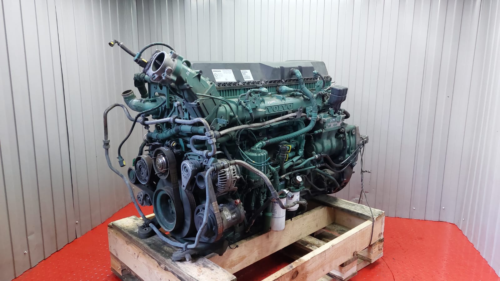 22070191 VOLVO Двигатель, D13K, 460 hp, Euro6, № XF267386, фото 4